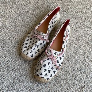 EUC Sperry Anchor Espadrille
